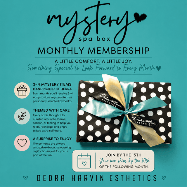 Mystery Spa Box Monthly Membership at Dedra Harvin Esthetics in Elgin, SC